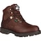 Georgia Boot Homeland, Men's Waterproof Work Boot, 9 M, Leather, 6 in Height, Brown G106 - alternate 1